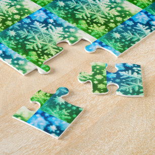 Sneeuwvlokken / Dikke Kristallen / Greenleaf / Cen Legpuzzel
