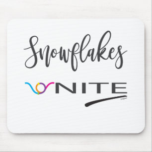 Sneeuwvlokken-Eenheden! Politiek liberaal verzet Muismat