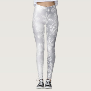 Sneeuwvlokken en -lichten leggings