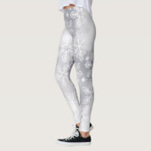 Sneeuwvlokken en -lichten leggings (Links)
