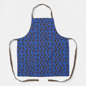 Sneeuwvlokken en Pinecone Pattern-Schort Schort (Voorkant)