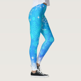 Sneeuwvlokken en Sparkly Lights Leggings