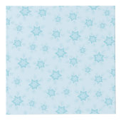 Sneeuwvlokken, ijsblauw, ijzige sneeuwvlokken, sne kubus (Voorkant)