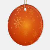 Sneeuwvlokken Keramisch Ornament (Links)