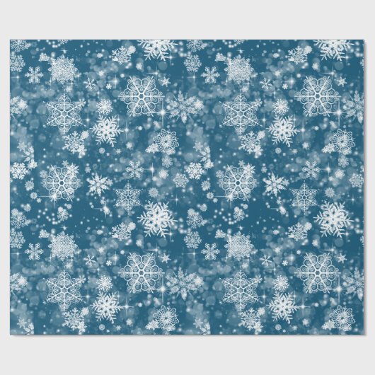 sneeuwvlokken Kies om het even welke Kleur ID846 Cadeaupapier (Vlak)