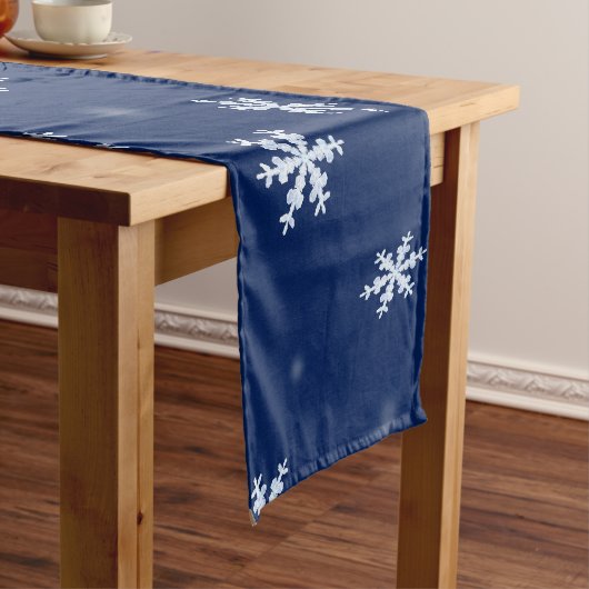 Sneeuwvlokken Korte Tafelloper (Voorbeeld)