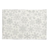 Sneeuwvlokken Kussensloop (Achterkant-Links)