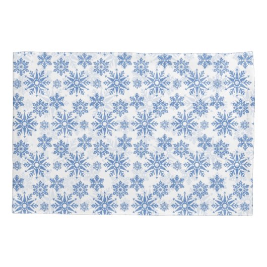 Sneeuwvlokken Kussensloop (Achterkant-Links)