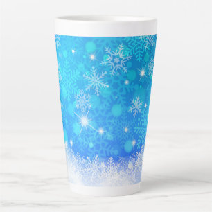 Sneeuwvlokken Latte Mok