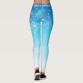 sneeuwvlokken leggings (Achterkant)