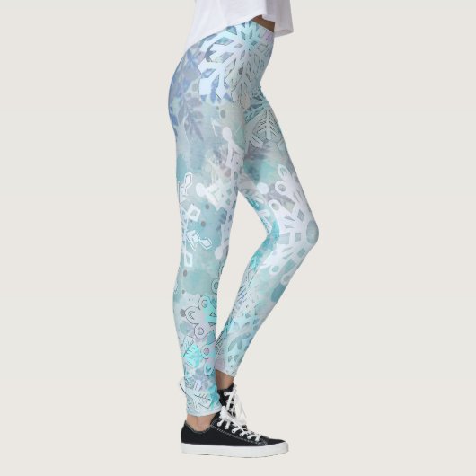 Sneeuwvlokken, Leggings (Rechts)