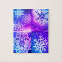 Sneeuwvlokken Legpuzzel