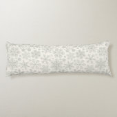 Sneeuwvlokken Lichaamskussen (Achterkant)