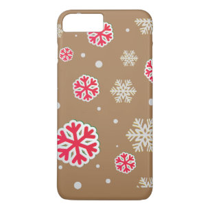 Sneeuwvlokken Modern iPhone 8 Plus / 7 Plus Hoesje