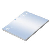 Sneeuwvlokken Notitieblok (Gedraaid)