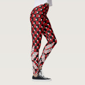 Sneeuwvlokken patroon leggings (Rechts)