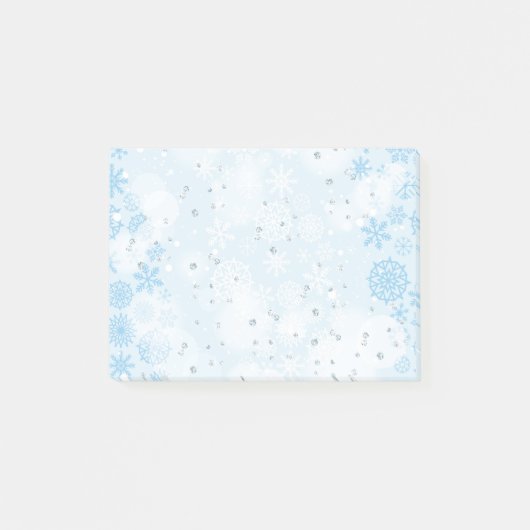Sneeuwvlokken Post-it Notities Post-it® Notes (Voorkant)