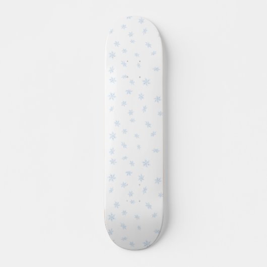 Sneeuwvlokken Skateboard (Voorkant)