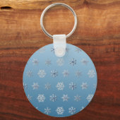 Sneeuwvlokken Sleutelhanger (Voorkant)