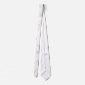 Sneeuwvlokken Stropdas (Achterkant)