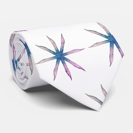 Sneeuwvlokken Stropdas (Opgerold)