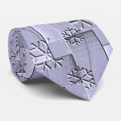 Sneeuwvlokken Stropdas (Opgerold)