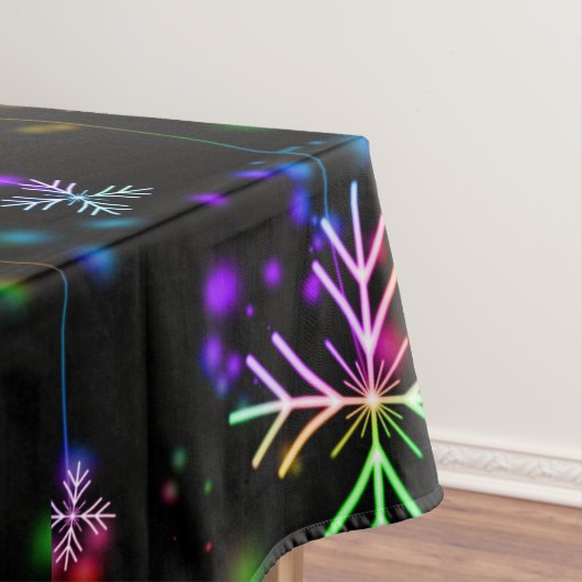 sneeuwvlokken tafelkleed (Voorbeeld)