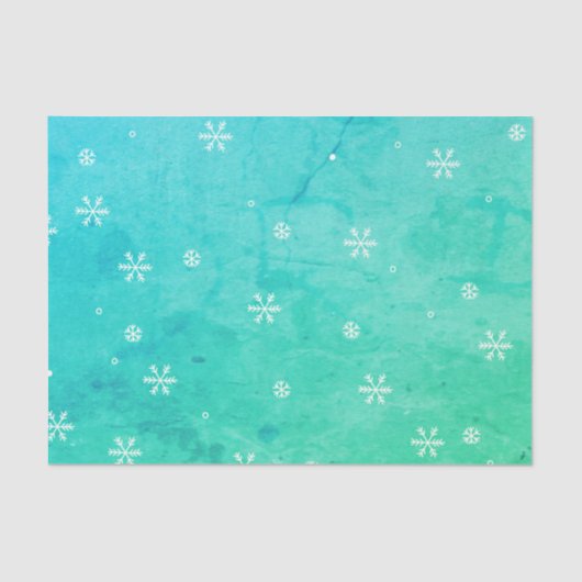 Sneeuwvlokken Tissuepapier (Voorkant)