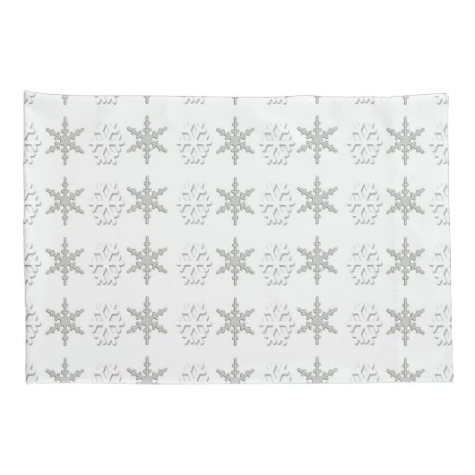 Sneeuwvlokken van Hoesjes met schroefdraad (één st Kussensloop (Achterkant-Rechts)