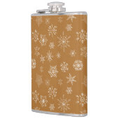 sneeuwvlokken voor kerst heupfles (Links)