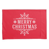 Sneeuwvlokken voor kussenslopen met kerstmis (Voorkant-Rechts)