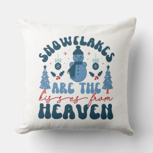 Sneeuwvlokken zijn de Kusjes uit de Hemel - Cozy Kussen
