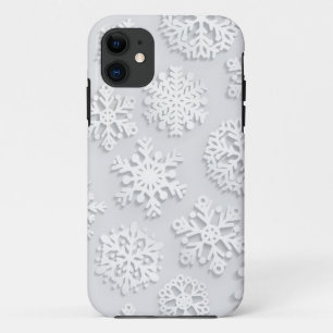 Sneeuwvlokpatroon iPhone 11 Hoesje