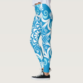Sneeuwvlokwervelingen Leggings