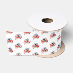 Sneeuwvogel Flamingo van Kerstman Lint