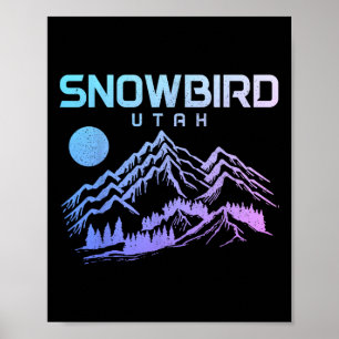 Sneeuwvogel Utah Ski Wintersport Skiën Skiloper _2 Poster