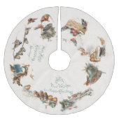  sneeuwvogels en kerstgraten kerstboom rok (Voorkant)