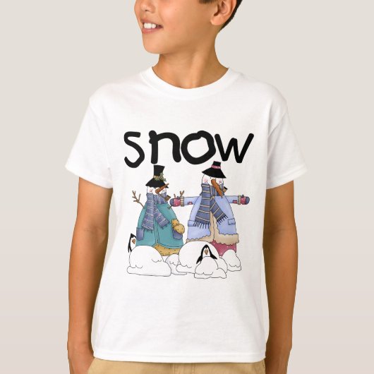 Sneeuwvrienden Tshirts en cadeaus (Voorkant)