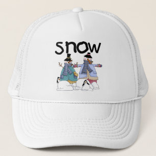 Sneeuwvrienden Tshirts en cadeaus Trucker Pet