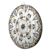 sneeuwweb dartbord (Voorkant Rechts)