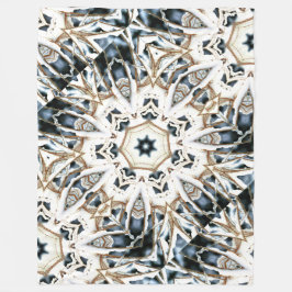 sneeuwweb fleece deken