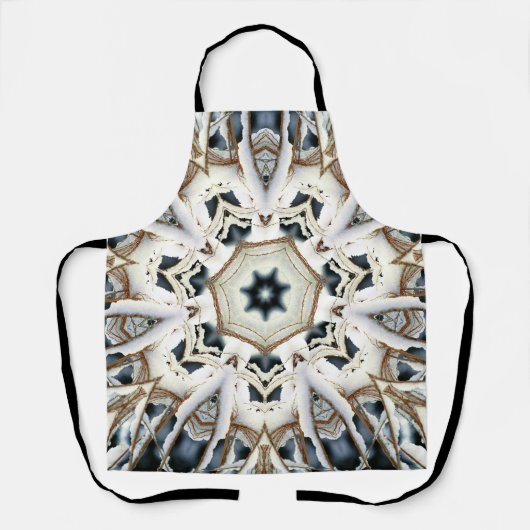 sneeuwweb schort (Voorkant)