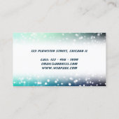 Sneeuwweerafbeelding Visitekaartje (Achterkant)