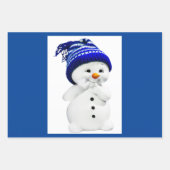 Sneeuwwerkpapiervaten met drie vellen (Voorkant 2)