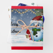 Sneeuwwerkpapiervaten met drie vellen (In situ)