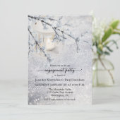 Sneeuwwinter — QR-codesegment Kaart (Staand voorkant)