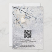 Sneeuwwinter — QR-codesegment Kaart (Achterkant)