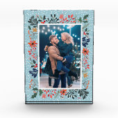 SneeuwwinterFloral Afbeelding Fotoblokken (Voorkant)