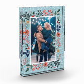 SneeuwwinterFloral Afbeelding Fotoblokken (Links)