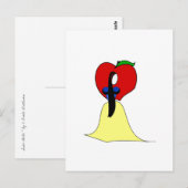 Sneeuwwit Briefkaart (Voorkant / Achterkant)